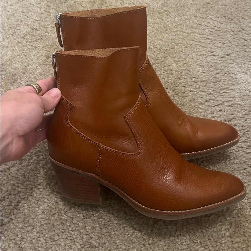 Sofft Women's Ankle Boots in Brown - Picture 6 of 9